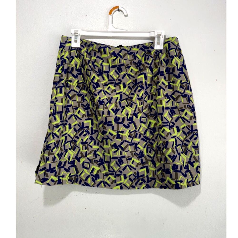 Jamie Sadock skort geometric print performance summer sports golf tennis women 8